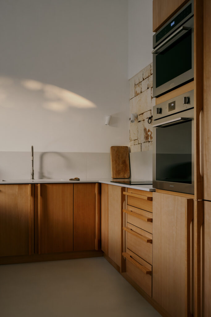 Villa HA cucina falegnameria su misura architettura interior design Ostuni - Studio archRodio