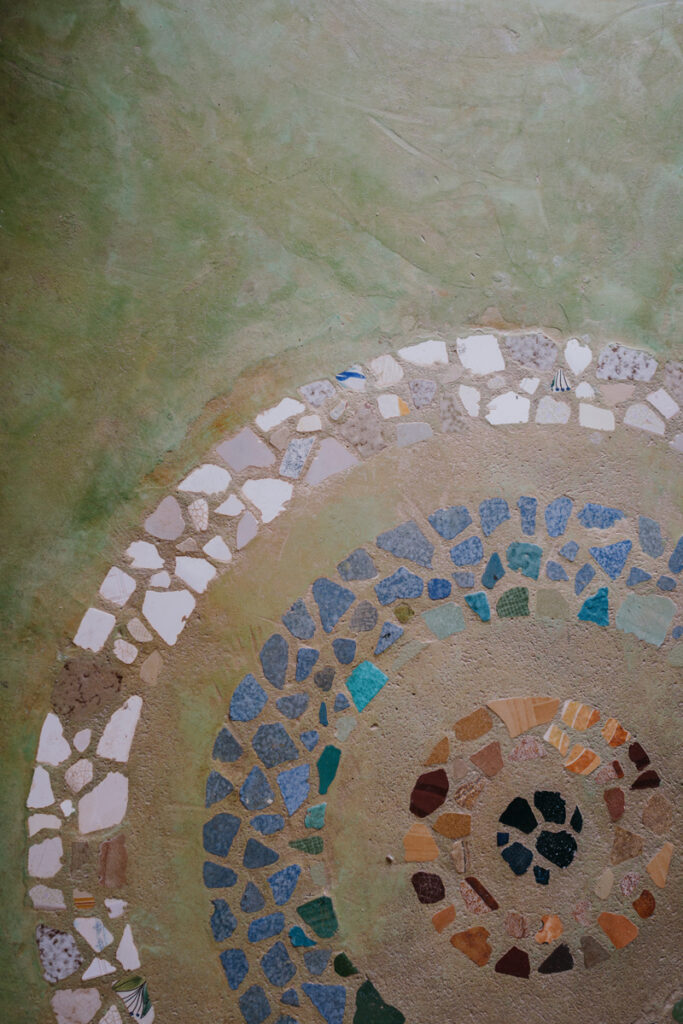 Trullo DC interni dettagli resina interior design architettura Ostuni - Studio archRodio
