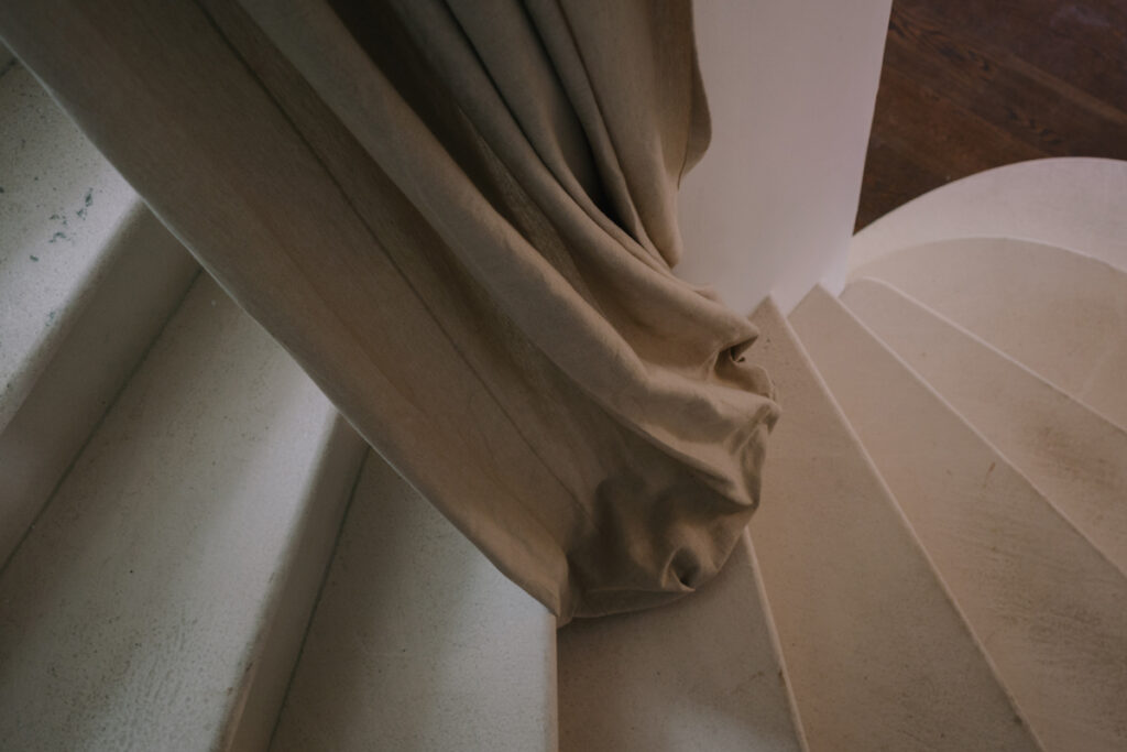Palazzo TD scala parquet interior design architettura Ostuni - Studio archRodio